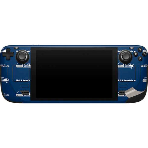 NFL Seattle Seahawks Blitz Series Steam Deck Handheld Gaming Computer Skin